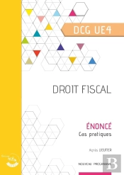 Droit Fiscal - Enonce - Ue 4 Du Dcg