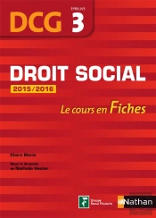 Droit Fiscal ; Épreuve 3 Dcg ; Les Cours En Fiches (Édition 2015/2016)
