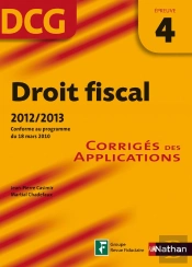 Droit Fiscal Epreuve 4 Dcg Corriges Des Applications 2012
