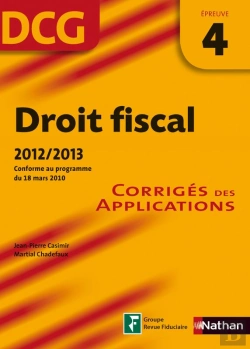 Bertrand.pt - Droit Fiscal Epreuve 4 Dcg Corriges Des Applications 2012