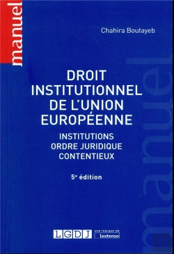 Bertrand.pt - Droit Institutionnel De L Union Europeenne 5eme Edition