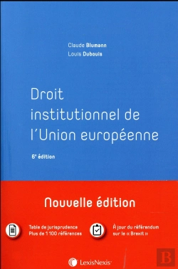 Bertrand.pt - Droit Institutionnel De L'Ue