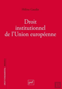 Bertrand.pt - Droit Institutionnel De L'Union Européenne