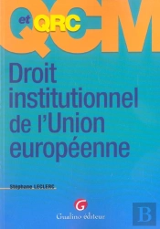 Droit Institutionnel De L'Union Europeenne