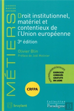 Bertrand.pt - Droit Institutionnel, Materiel Et Contentieux De L'Union Europeenne