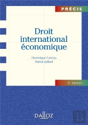 Droit International Économique (5e Édition)