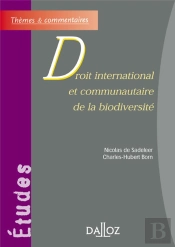 Droit International Et Communautaire De La Biodiversité