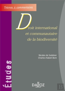 Bertrand.pt - Droit International Et Communautaire De La Biodiversité