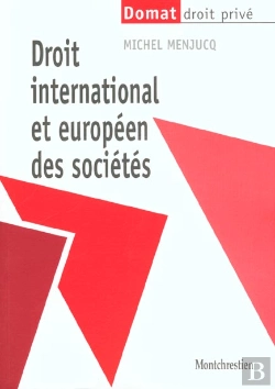 Bertrand.pt - Droit International Et Europeen Des Societes
