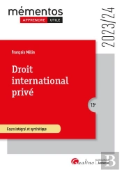 Droit International Prive, 13eme Edition