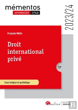 Bertrand.pt - Droit International Prive, 13eme Edition