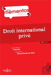 Droit International Privé ; 18e Édition
