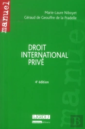 Droit International Prive, 4eme Edition