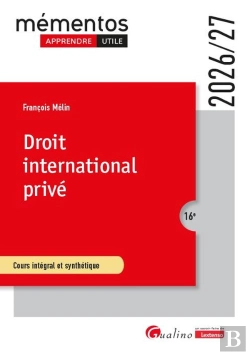 Bertrand.pt - Droit International Privé : Cours Intégral Et Synthétique (Édition 2026/2027)
