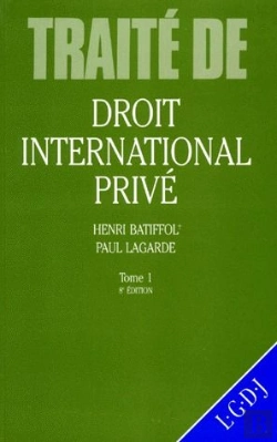 Bertrand.pt - Droit International Prive T.1 Sources Nationalite Conditions Des Etrangers Conflits De Lois