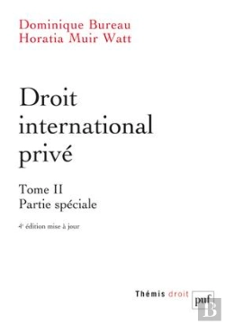 Bertrand.pt - Droit International Privé T.2 ; Patie Spéciale (4e Édition)