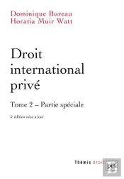 Droit International Privé Tome 2 : Partie Spéciale (5e Édition)