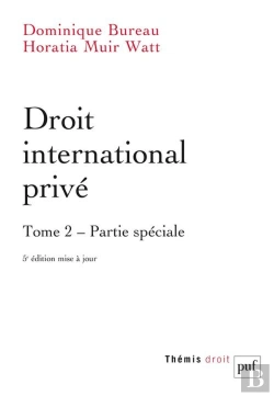 Bertrand.pt - Droit International Privé Tome 2 : Partie Spéciale (5e Édition)