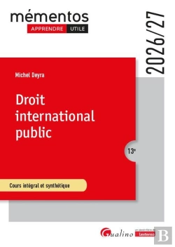 Bertrand.pt - Droit International Public : Cours Intégral Et Synthétique (Édition 2026/2027)