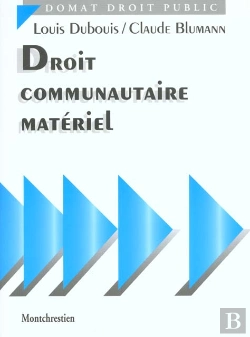 Bertrand.pt - Droit Materiel Communautaire