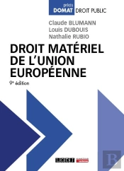Droit Materiel De L'Union Europeenne, 9eme Edition