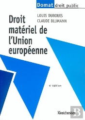 Droit Matériel De L'Union Européenne