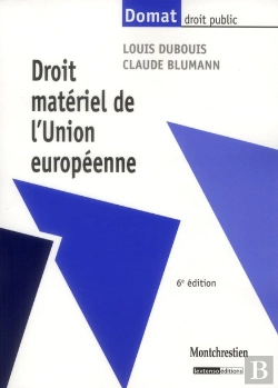 Bertrand.pt - Droit Materiel De L'Union Europeenne,6eme Edition