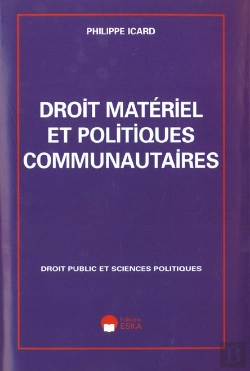 Bertrand.pt - Droit Materiel Et Politiques Communautaires