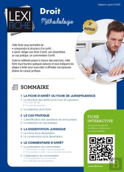 Bertrand.pt - Droit Méthodologie (3ème Édition)