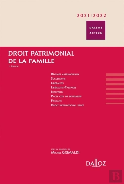 Bertrand.pt - Droit Patrimonial De La Famille (Édition 2021/2022)