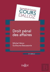 Droit Pénal Des Affaires (13e Édition)