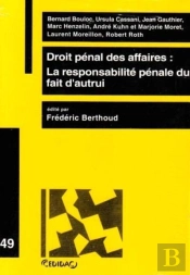 Droit Penal Des Affaires La Responsabilite Penale Du Fait D'Autrui