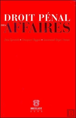 Bertrand.pt - Droit Penal Des Affaires