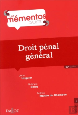 Bertrand.pt - Droit Penal General - 23e Ed.