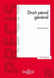 Droit Penal General - 27e Ed.