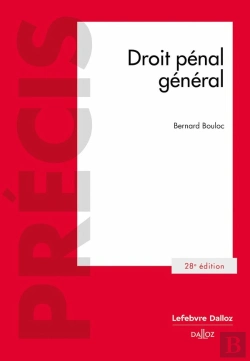 Bertrand.pt - Droit Pénal Général (28e Édition)