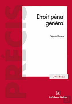 Bertrand.pt - Droit Pénal Général (29e Édition)