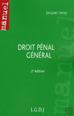 Bertrand.pt - Droit Pénal Général (2e Édition)
