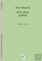 Droit Penal General (3e Ed)