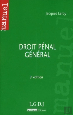 Bertrand.pt - Droit Penal General. 3e Edition
