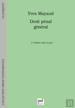 Bertrand.pt - Droit Pénal Général (4e Édition)