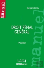 Droit Penal General, 4eme Edition