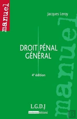 Bertrand.pt - Droit Penal General, 4eme Edition