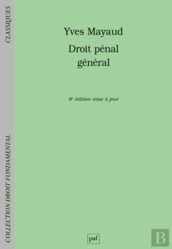Bertrand.pt - Droit Pénal Général (5e Édition)