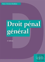 Droit Pénal Général - 6e Édition