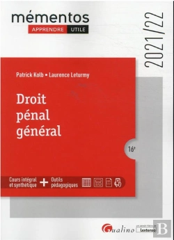 Bertrand.pt - Droit Pénal Général (Édition 2021/2022)
