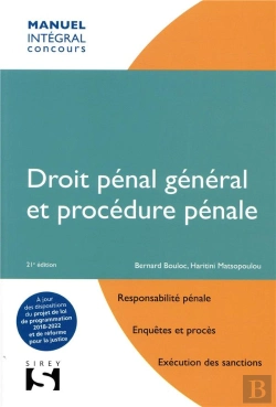 Bertrand.pt - Droit Pénal Général Et Procédure Pénale (21e Édition)