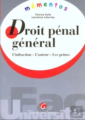 Droit Penal General