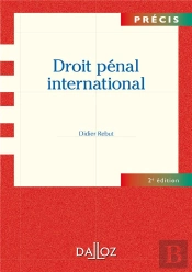 Droit Pénal International ; 2e Édition