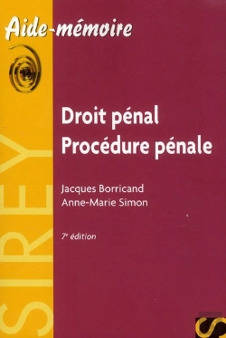 Bertrand.pt - Droit Pénal Procédure Pénale (7e Édition)